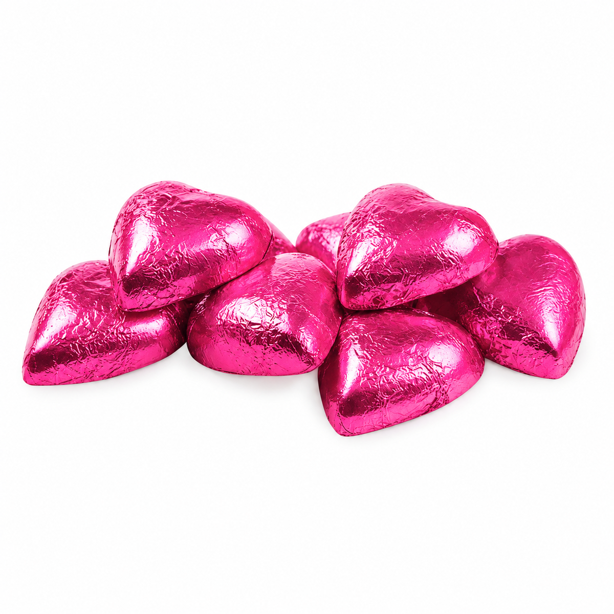 Foil-Wrapped Chocolate Hearts – 1kg