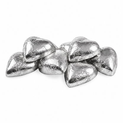 Foil-Wrapped Chocolate Hearts – 1kg