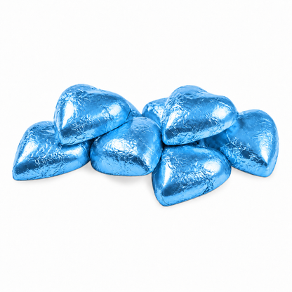 Foil-Wrapped Chocolate Hearts – 1kg